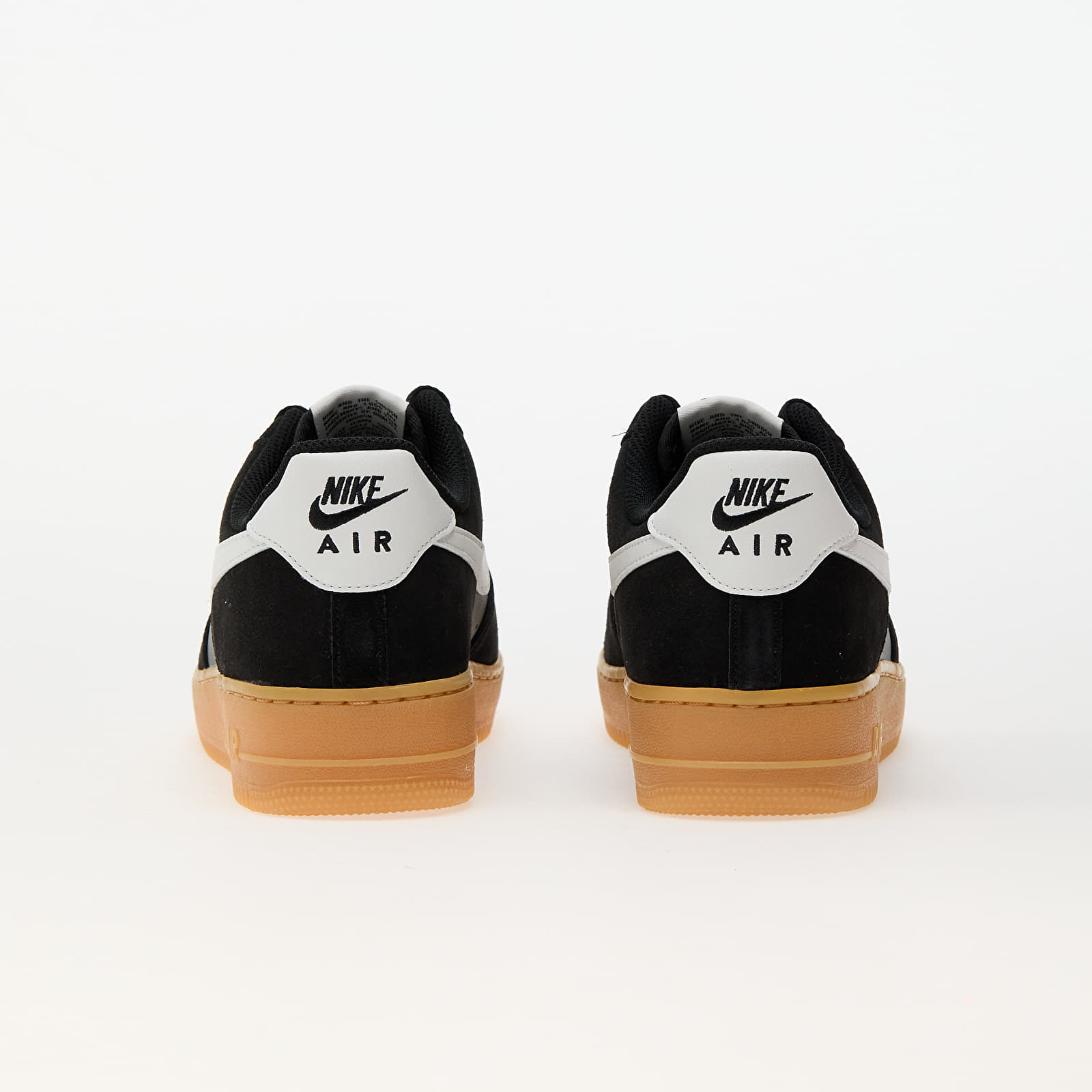 Buty męskie Nike Air Force 1 '07 Lv8 Black/ Summit White-Gum Light Brown