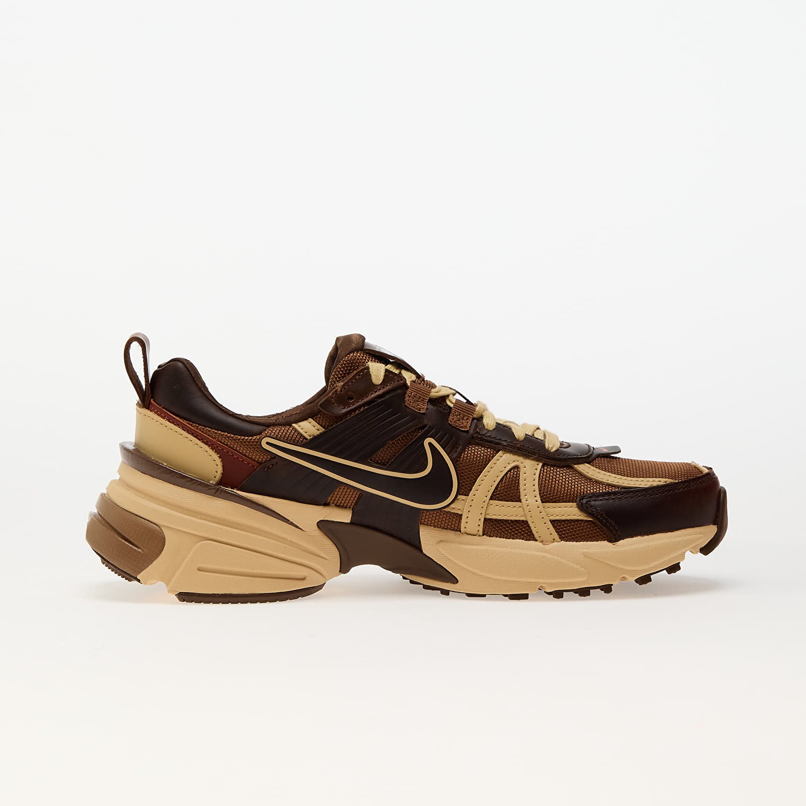 Meeste tossud ja kingad Nike V2K Run Lt British Tan/ Lt British Tan-Sesame