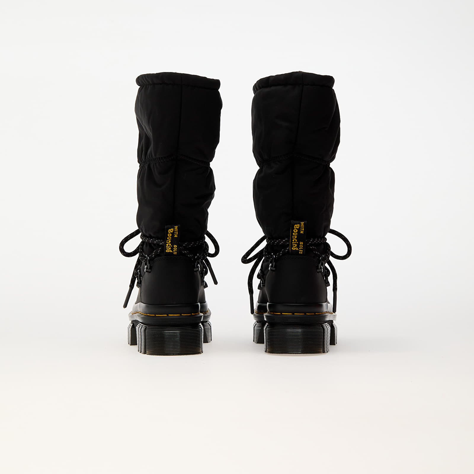 Damskie buty Dr. Martens Audrick Padded Hi Black Snowplow Wp & Black Soft Poly