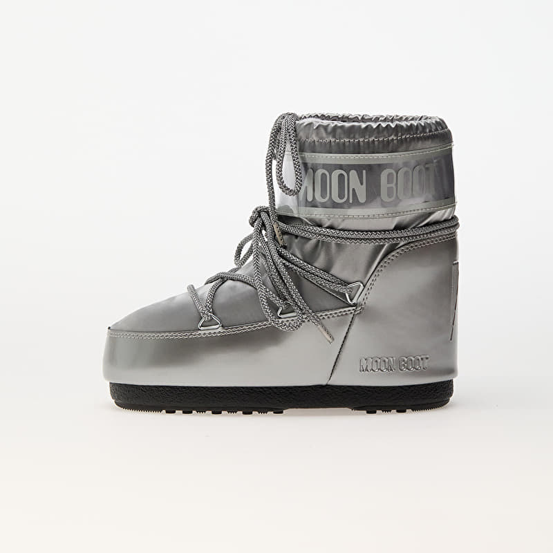 Moon Boot Icon Low Glance Silver