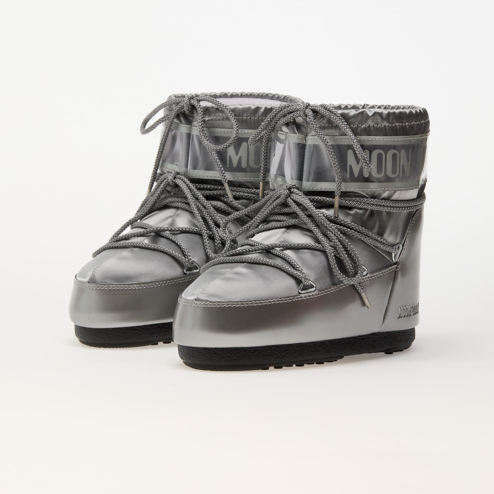 Turnschuhe und Schuhe für Männer Moon Boot Icon Low Glance Silver