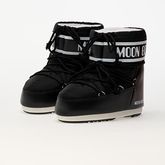 MOON BOOT　ICON LOW BLACK NYLON BOOTSブラック Moon Boot Icon Low Nylon Black | Queens