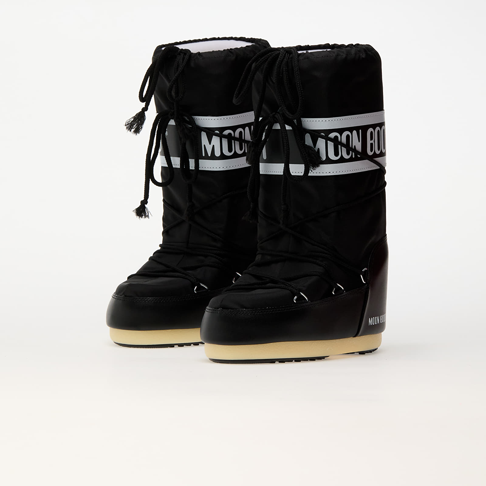 Męskie trampki i buty Moon Boot Icon Nylon Black
