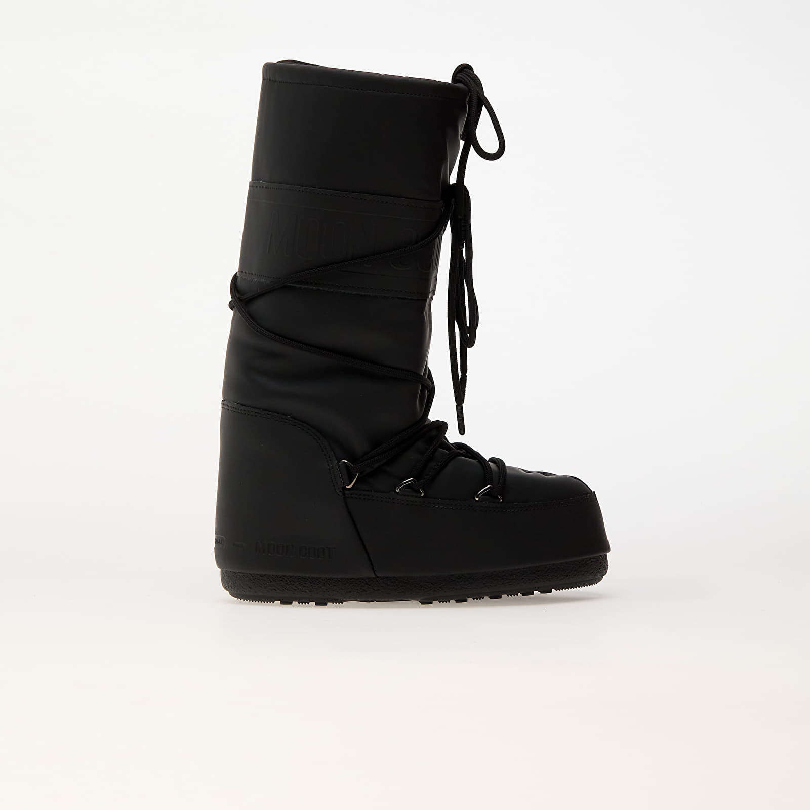 Męskie trampki i buty Moon Boot Icon Rubber Black