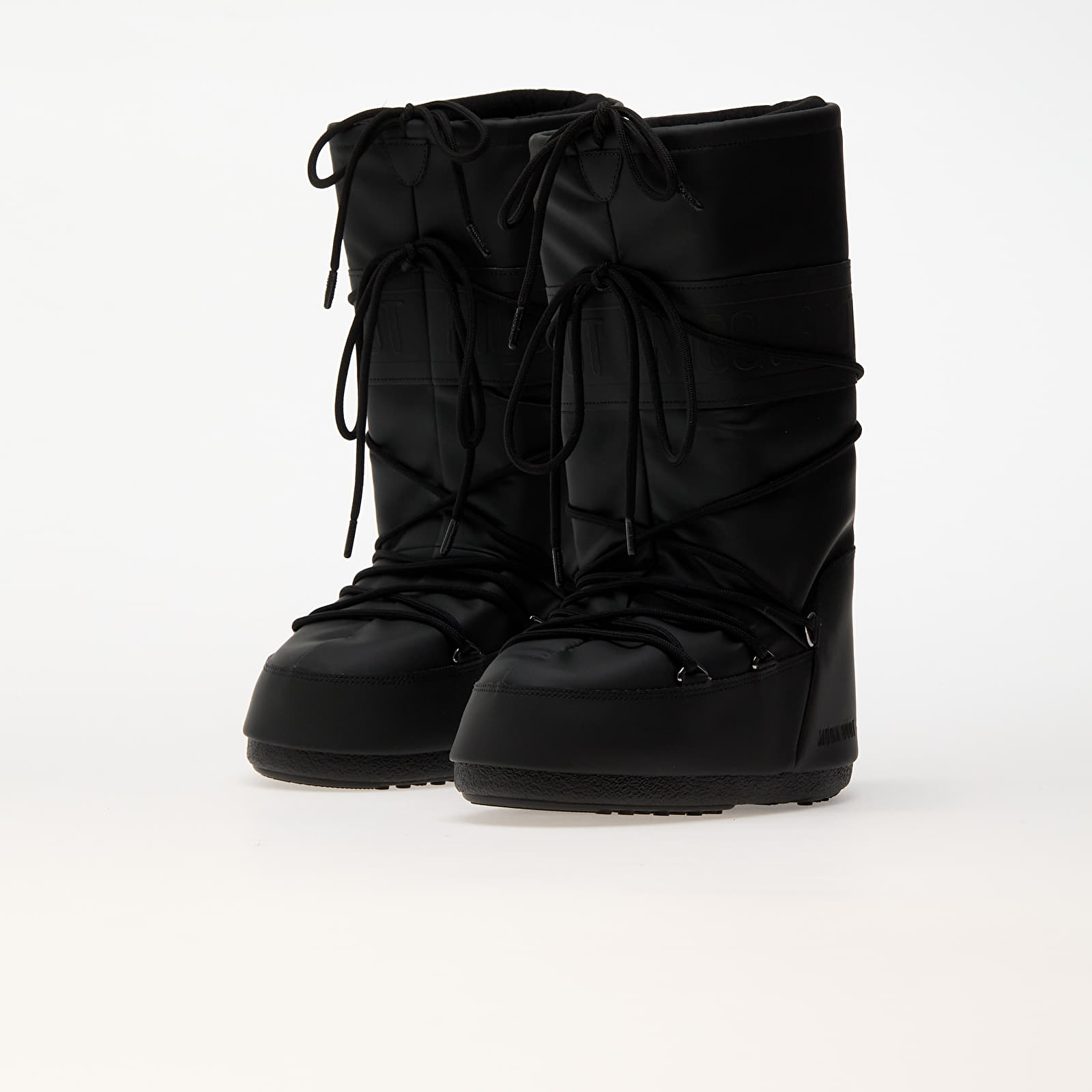 Męskie trampki i buty Moon Boot Icon Rubber Black