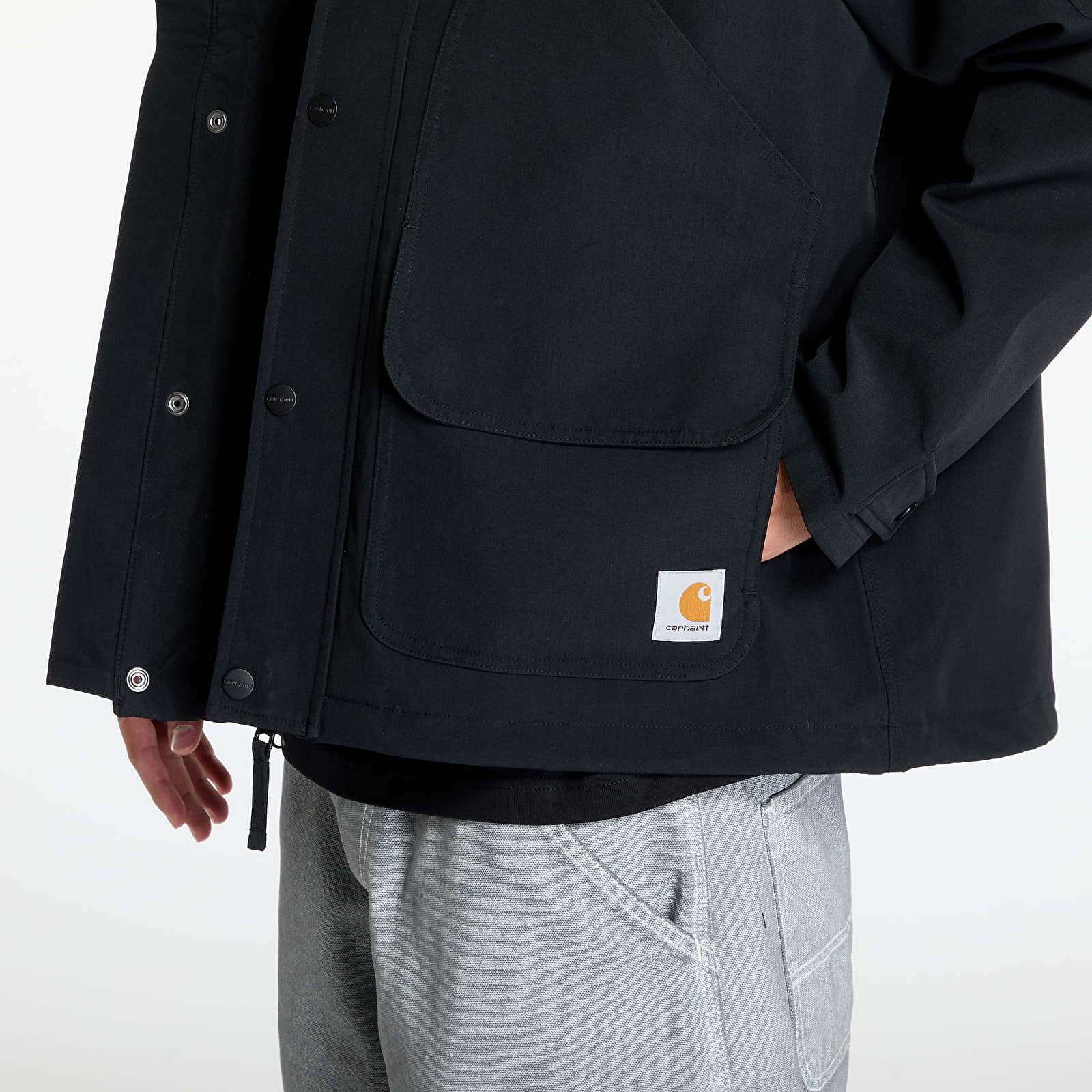 Herrenjacken Carhartt WIP Clarton Jacket UNISEX Black/ Black