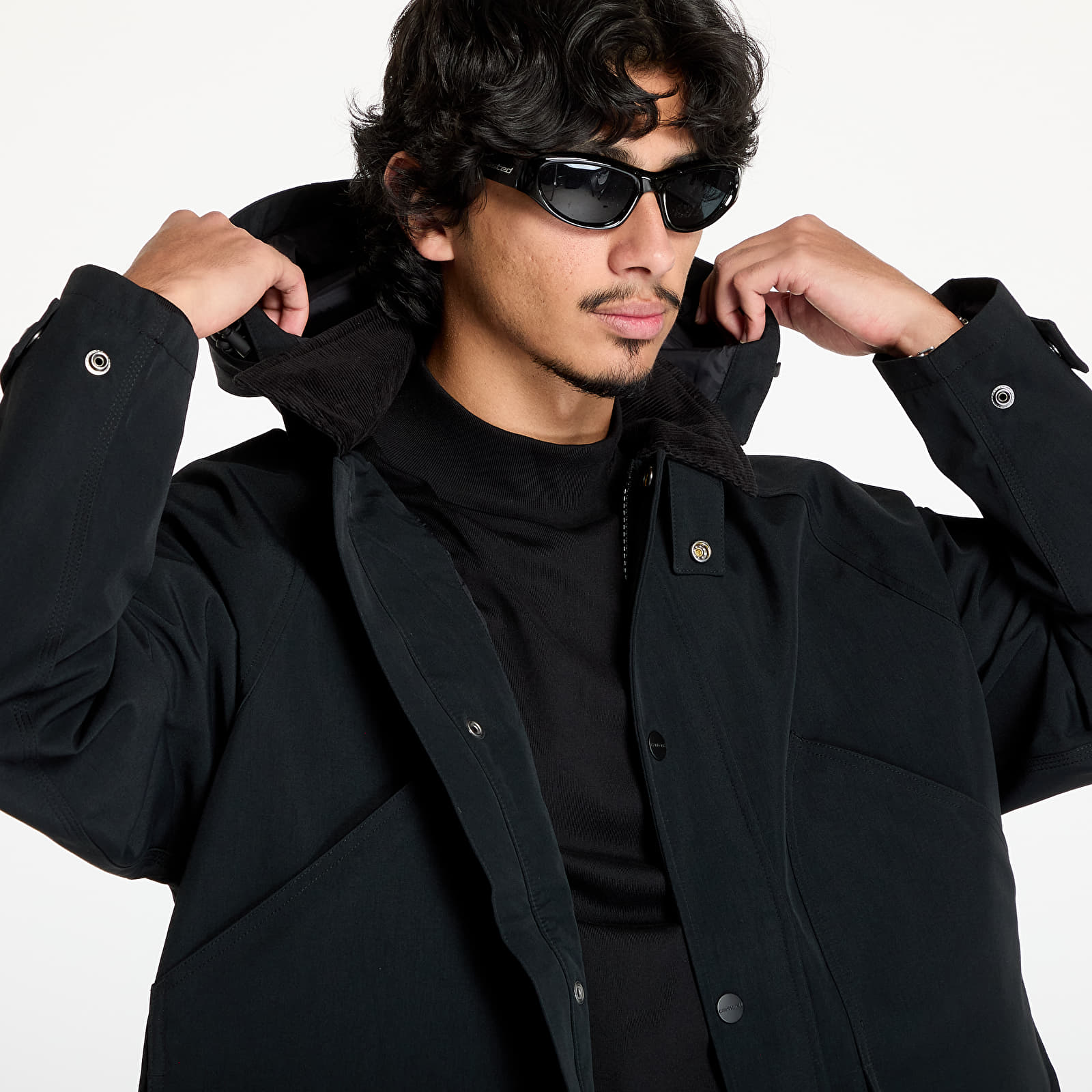 Herrenjacken Carhartt WIP Clarton Jacket UNISEX Black/ Black