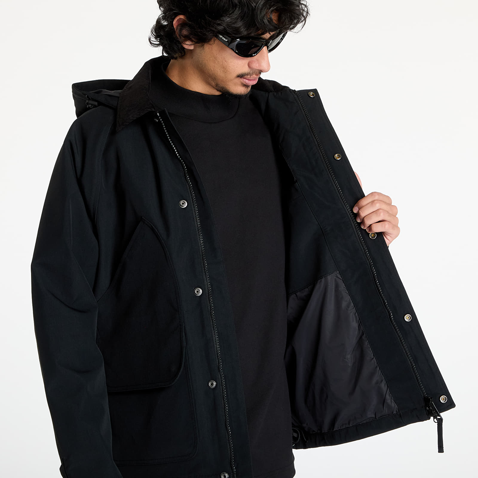 Herrenjacken Carhartt WIP Clarton Jacket UNISEX Black/ Black