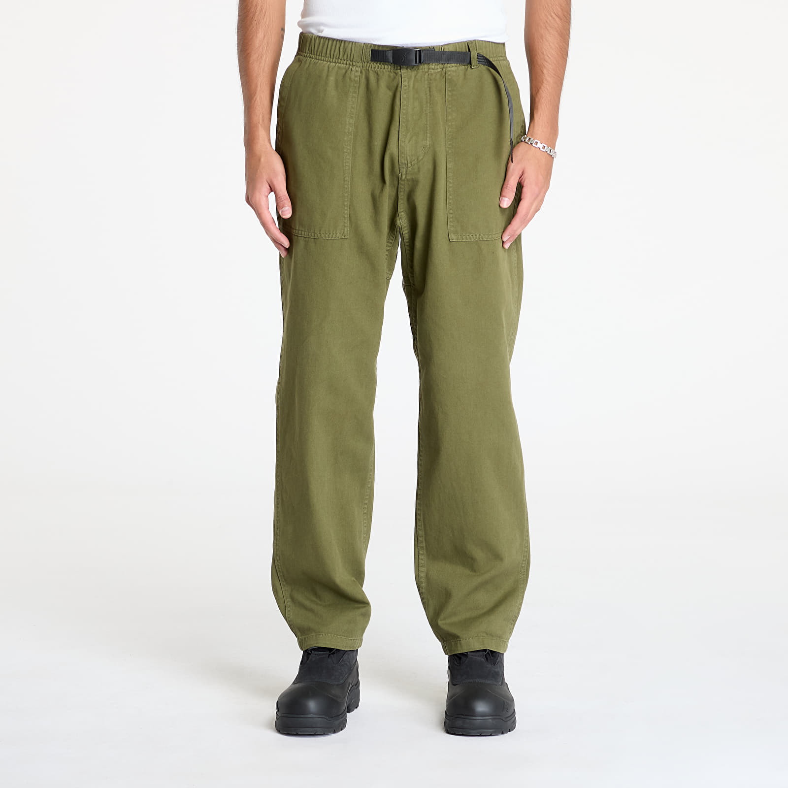 Moške hlače Gramicci Loose Tapered Ridge Pant UNISEX Olive