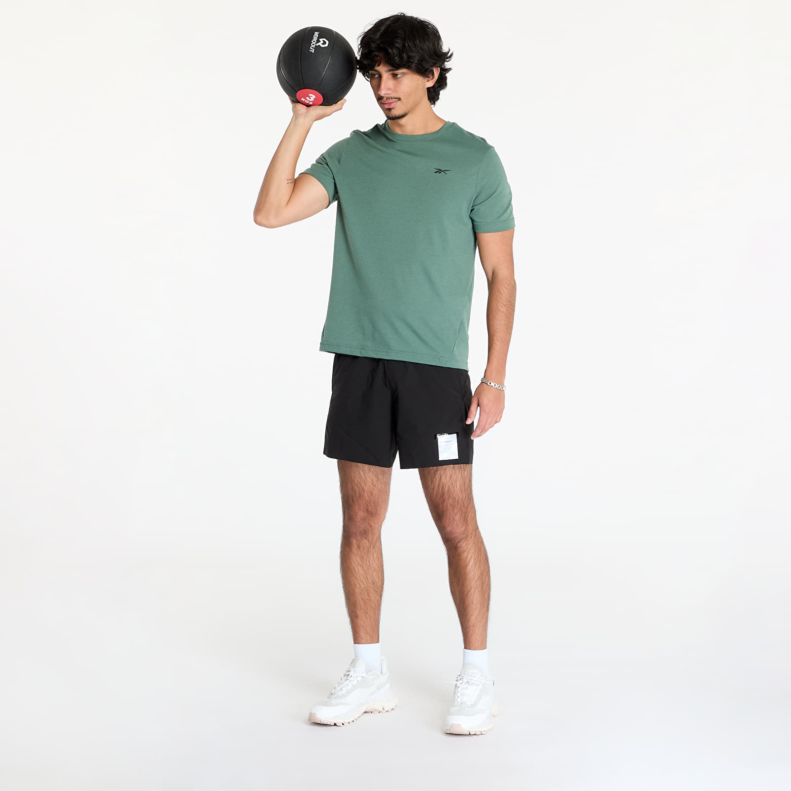 Tricouri pentru bărbați Reebok Athlete Tee 2.0 Rbk-Endure Escape Green