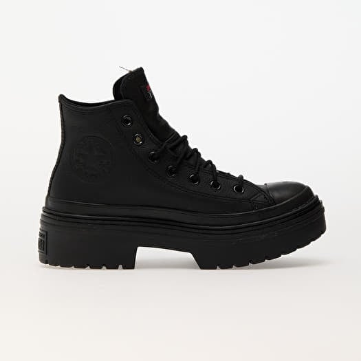 Sneakers und Schuhe fur Frauen Converse Chuck Taylor All Star Lugged Heel Platform Waterproof Black Black Black Queens