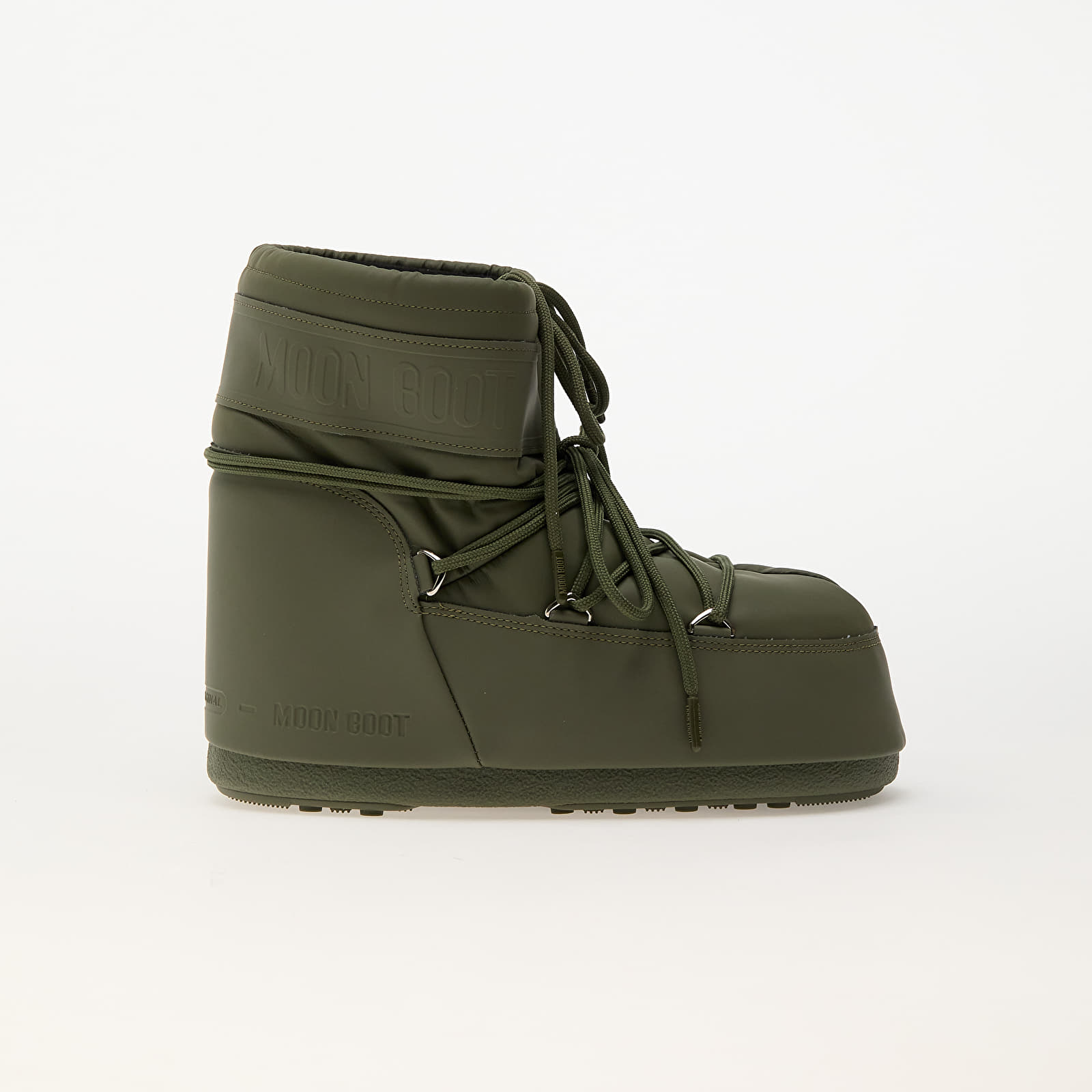 Naisten lenkkarit ja kengät Moon Boot Icon Low Rubber Khaki