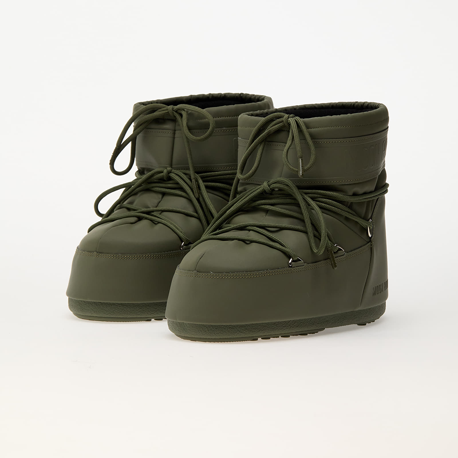 Damskie buty Moon Boot Icon Low Rubber Khaki