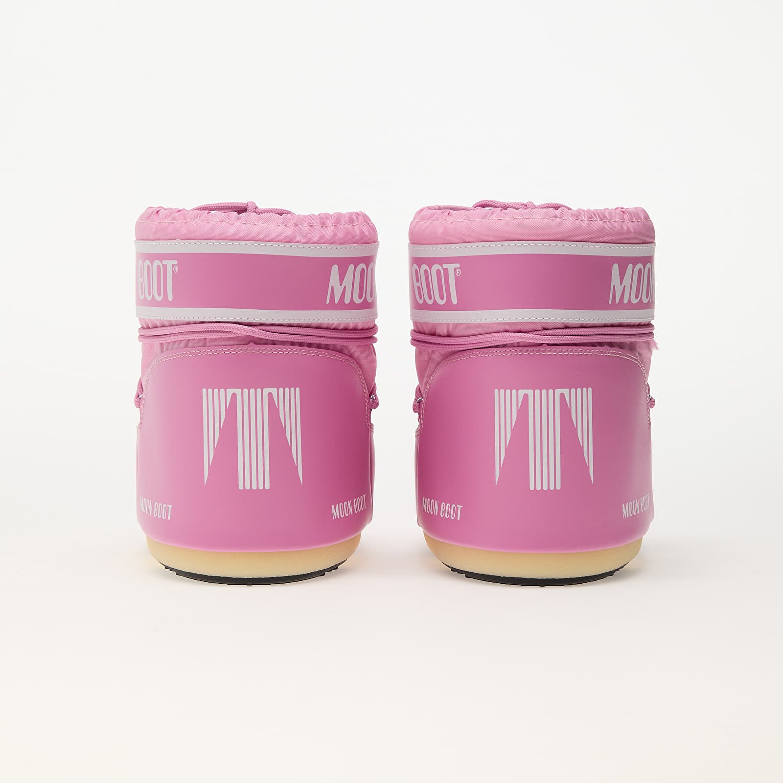 Încălțăminte și sneakerși pentru bărbați Moon Boot Icon Low Nylon Pink