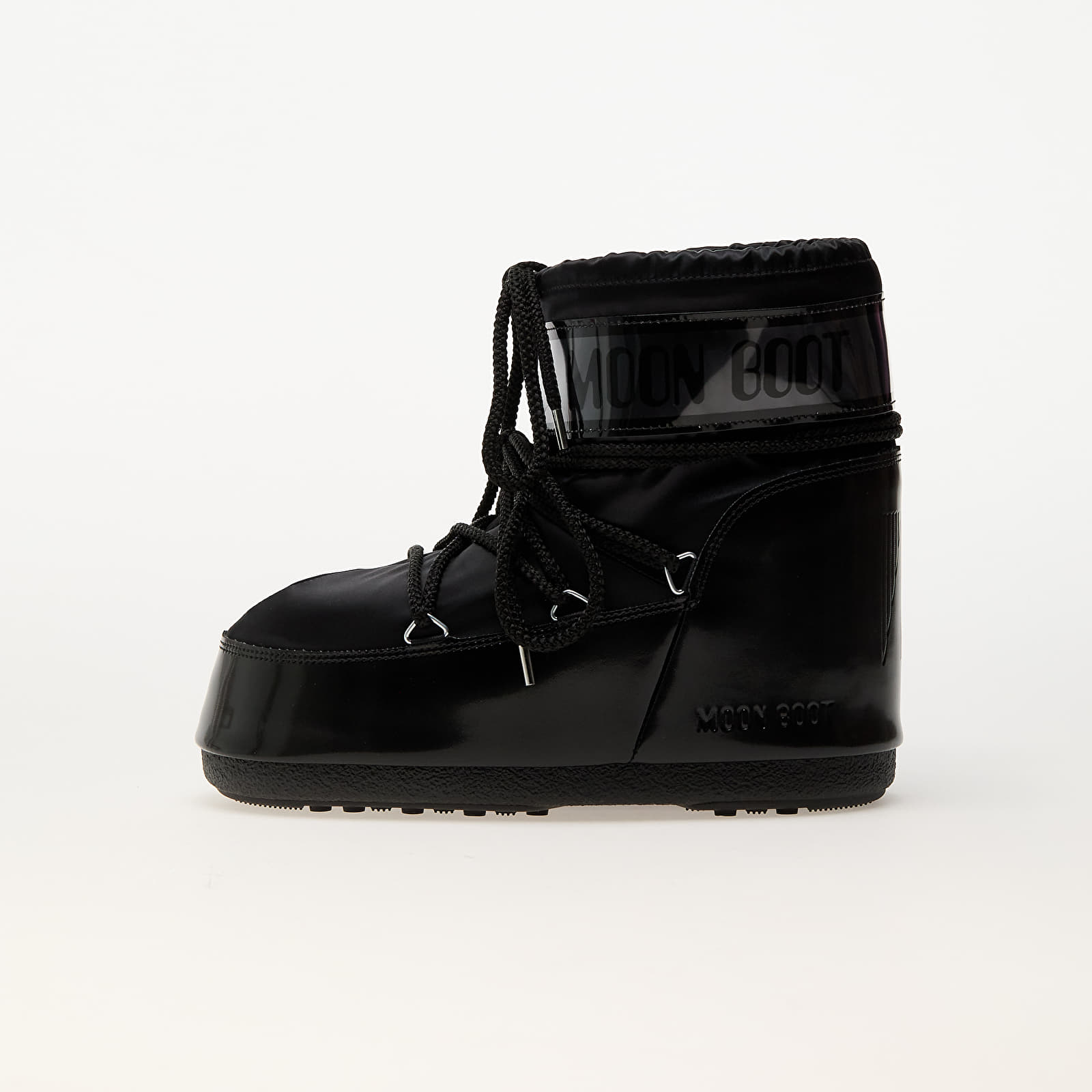 Încălțăminte și sneakerși pentru bărbați Moon Boot Icon Low Glance Black