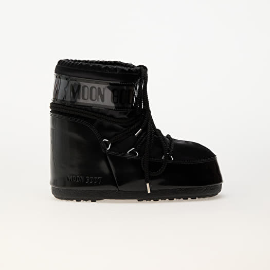 Moon Boot Icon Low Glance Black | Queens