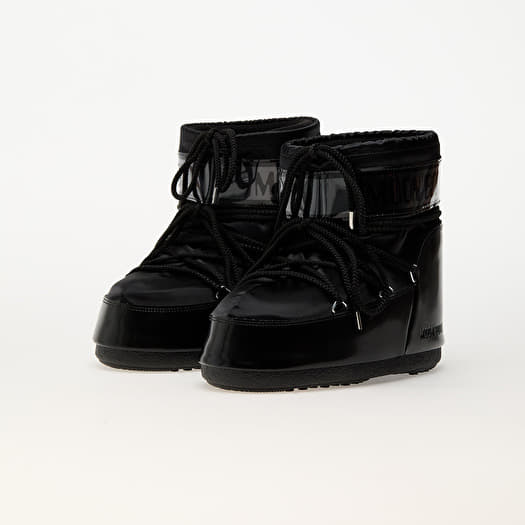Moon Boot Icon Low Glance Black | Queens