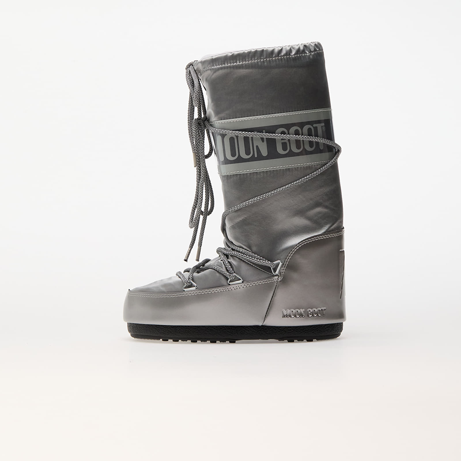 Männer Moon Boot Icon Glance Silver