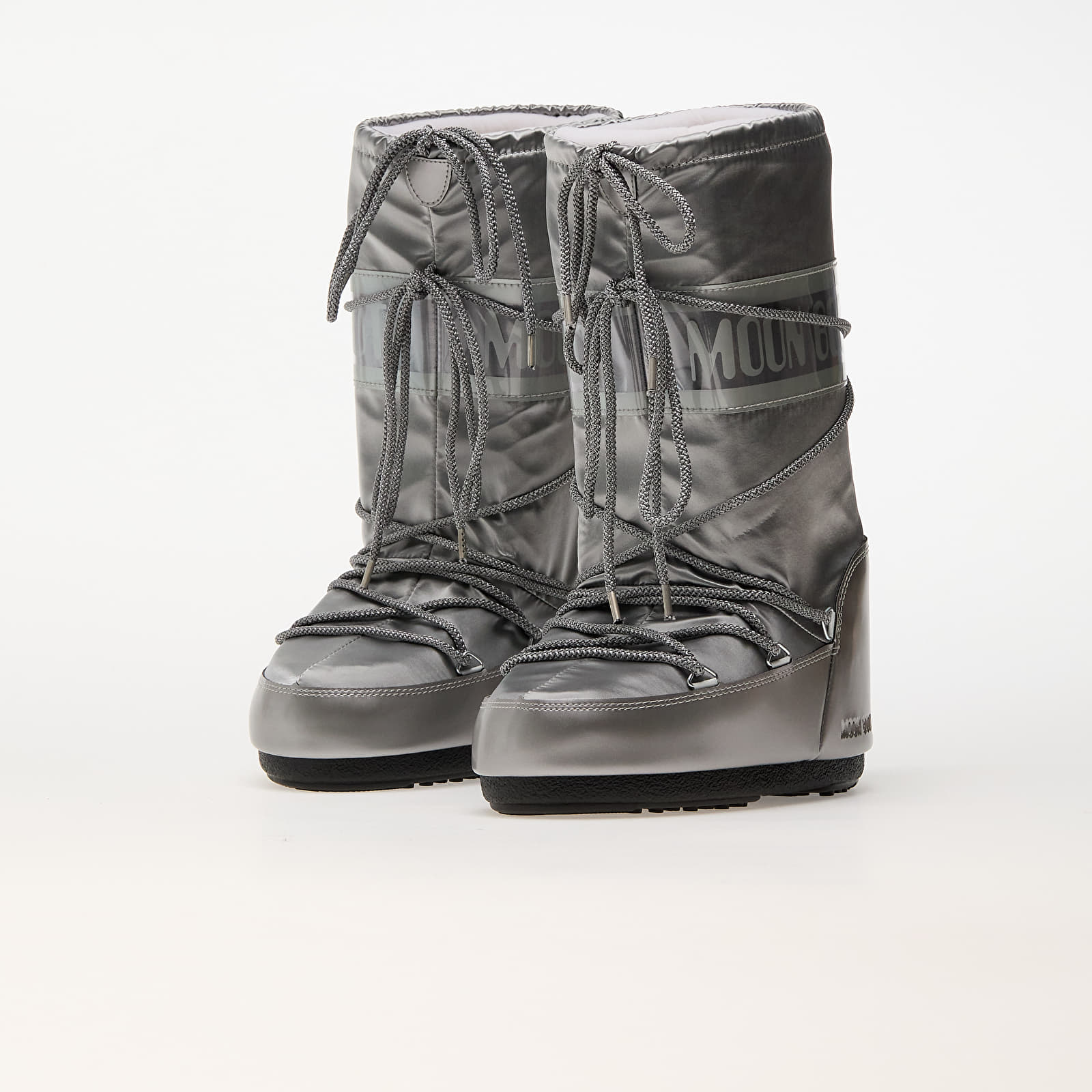 Männer Moon Boot Icon Glance Silver