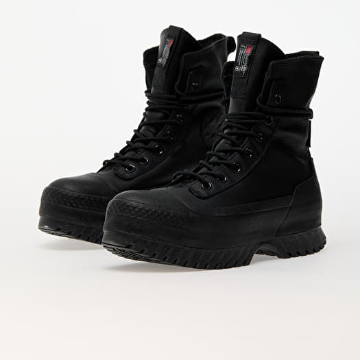 Men s sneakers and shoes Converse Chuck Taylor All Star Lugged 2.0 Cc Black Black Sharkskin Queens