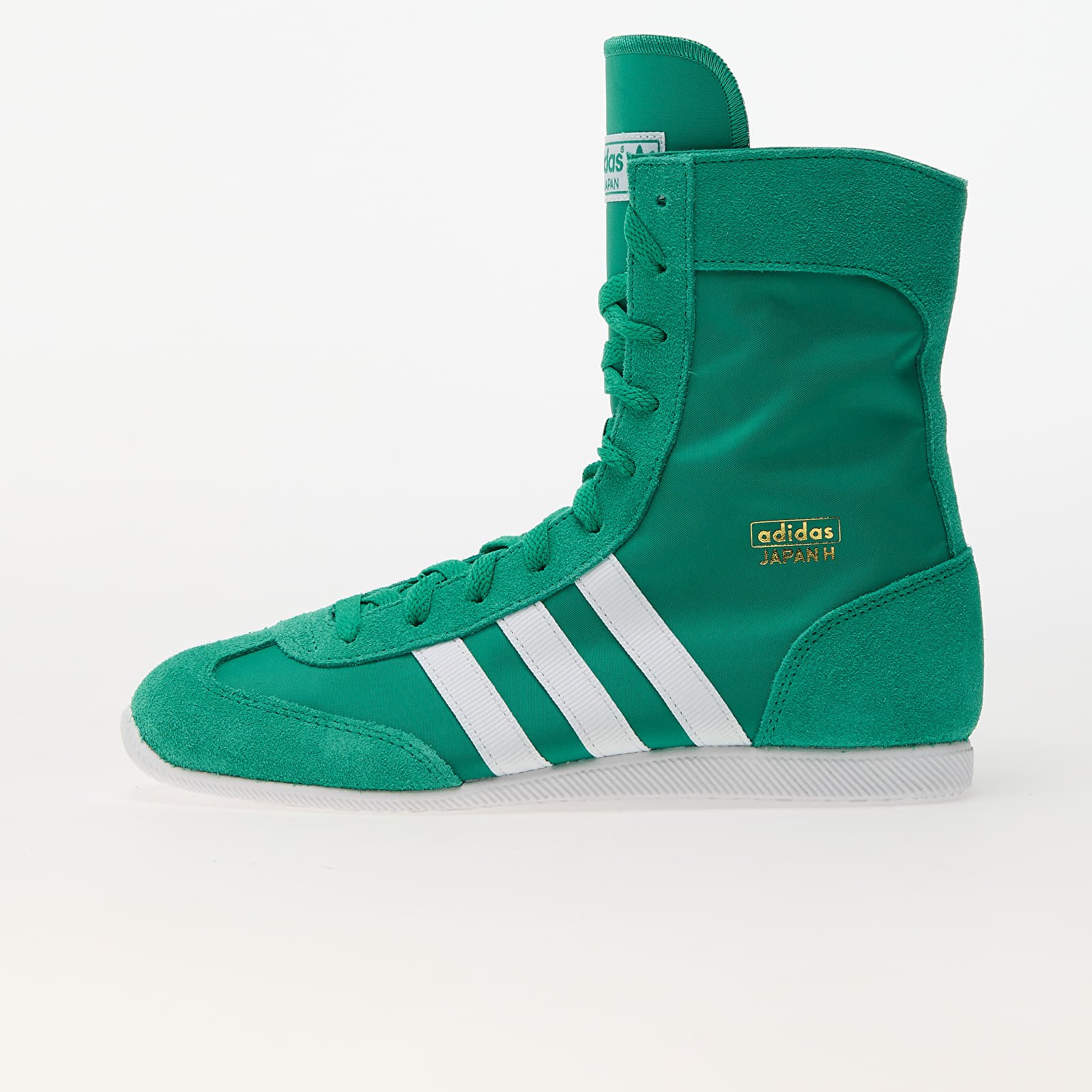 Women's sneakers and shoes adidas Japan H W Court Green/ Ftw White/ Gold Metallic