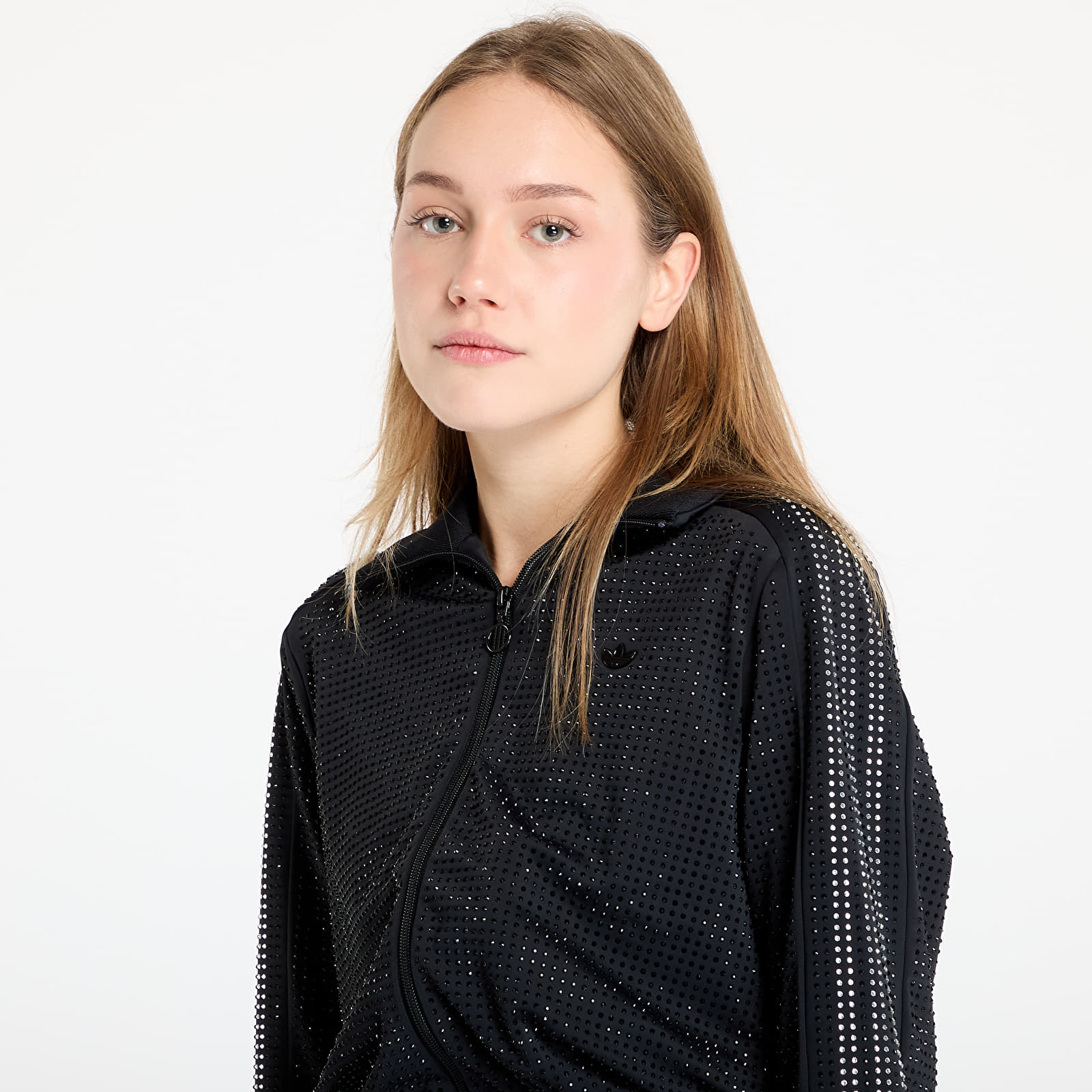 Sweatshirts für Frauen adidas Stones Tracktop Black
