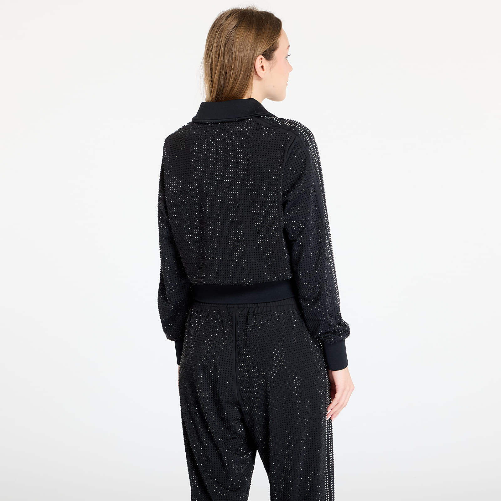 Sweatshirts für Frauen adidas Stones Tracktop Black