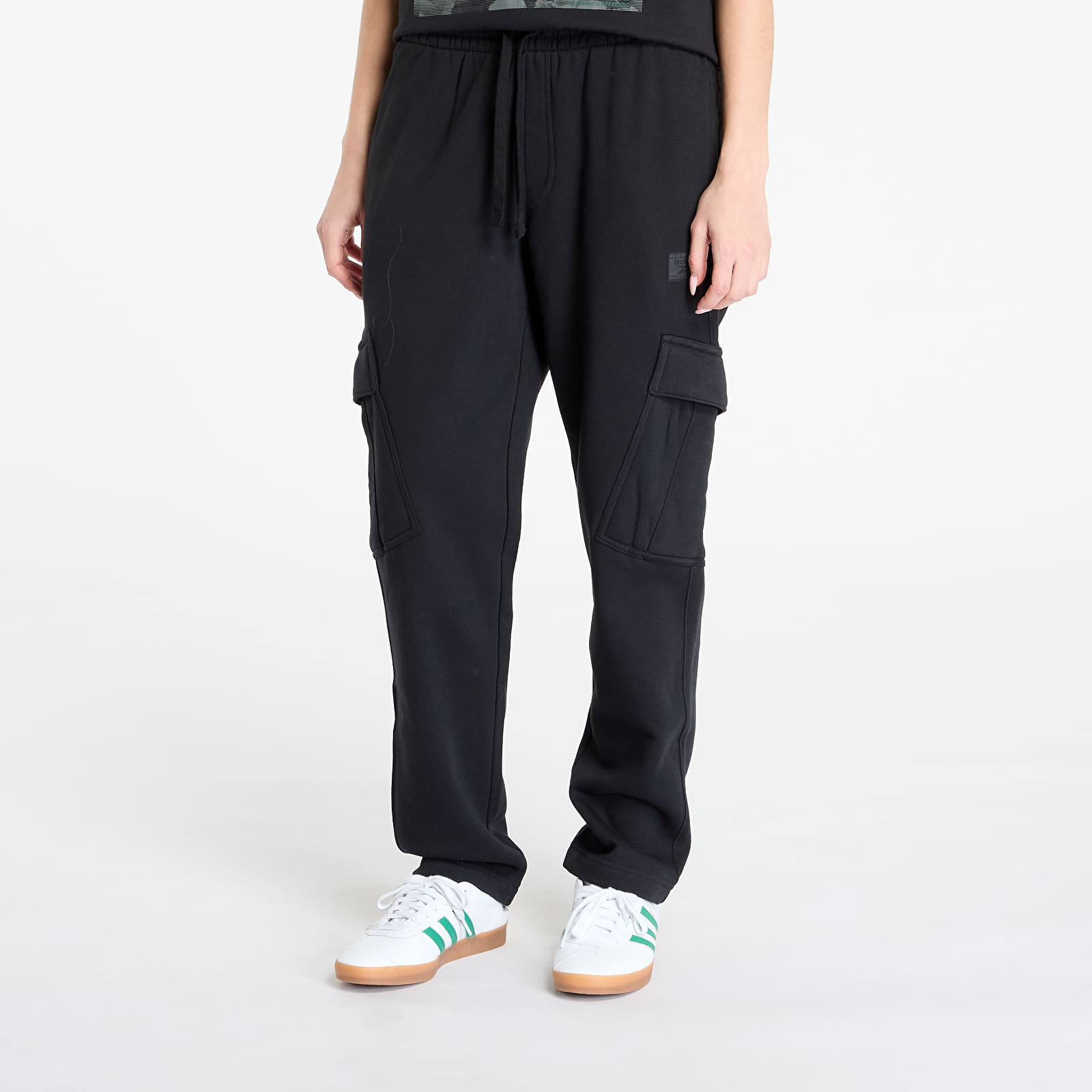 Men's sweatpants Reebok Classics Team Tradition Knit Cargo Pants UNISEX Black