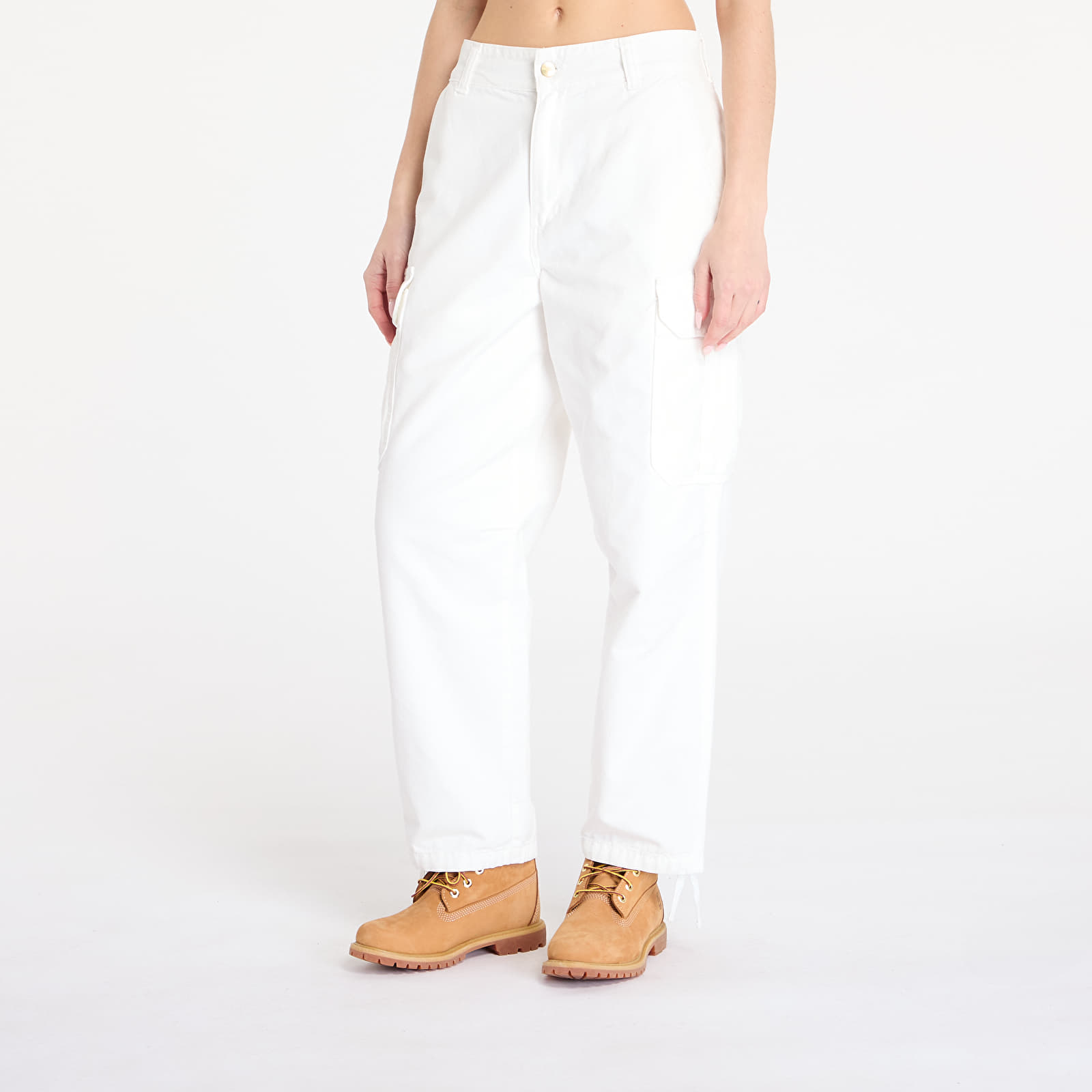 Férfi nadrágok Carhartt WIP Stanton Cargo Pant UNISEX Wax Stone Washed
