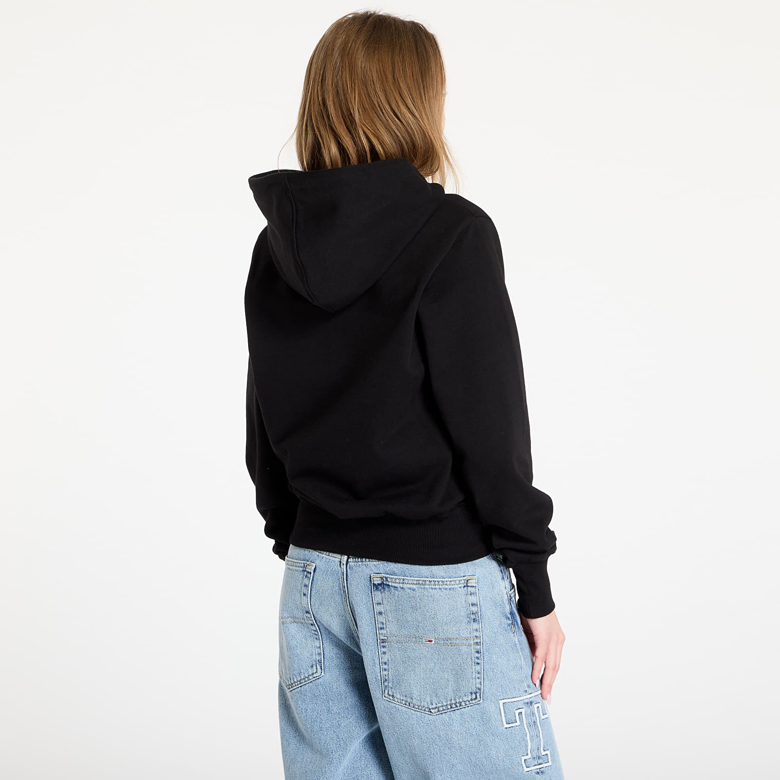 Ženske majice Daily Paper Evvie Type Hoodie Black