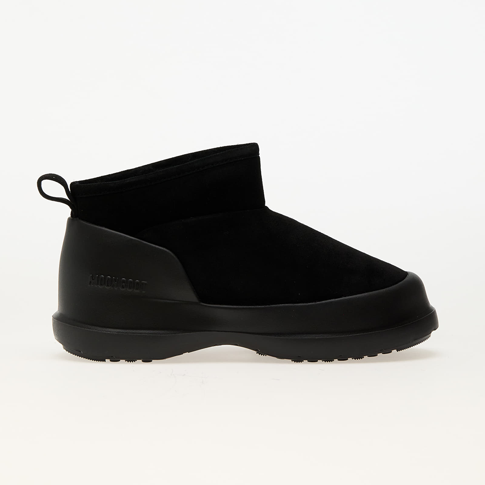 Boty Moon Boot Luna Low Boot Suede Black