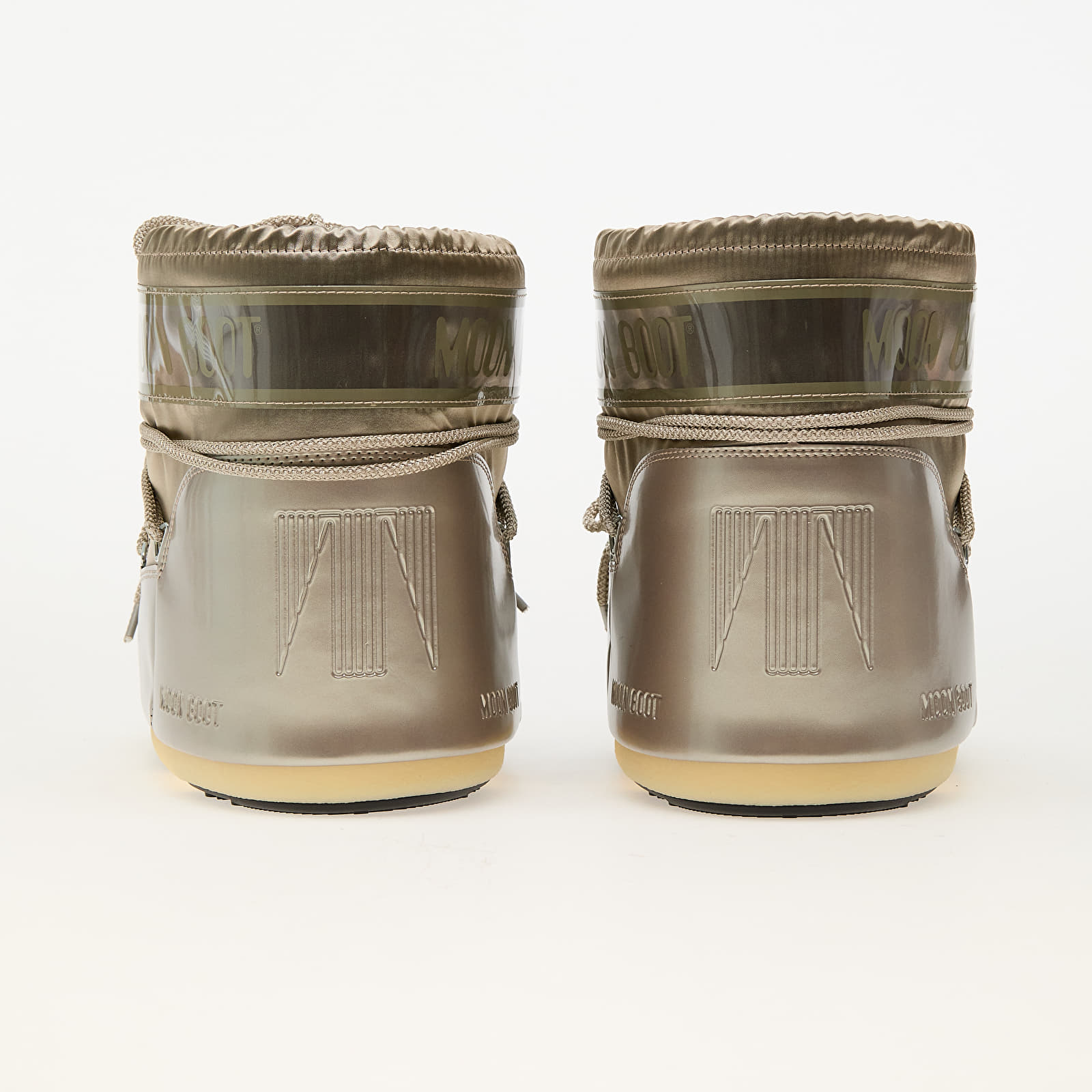 Obuwie Moon Boot Icon Low Glance Platinum