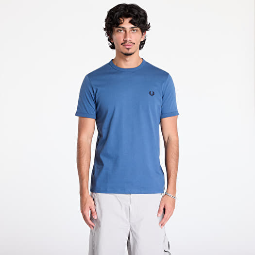 Φανελάκι FRED PERRY Ringer T-Shirt Midnight Blue