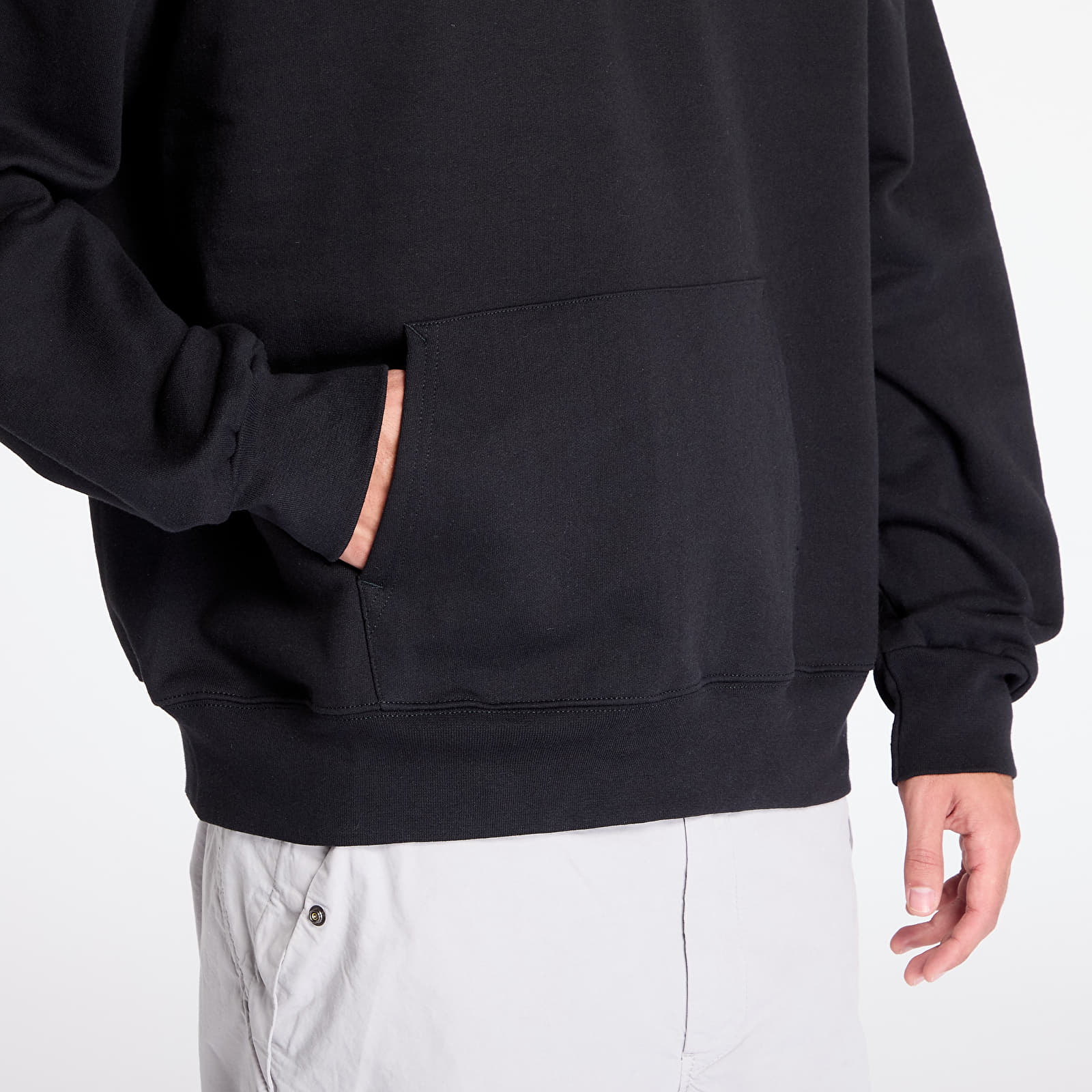 Pánské mikiny Thrasher Flame Hoodie Black/ Yellow