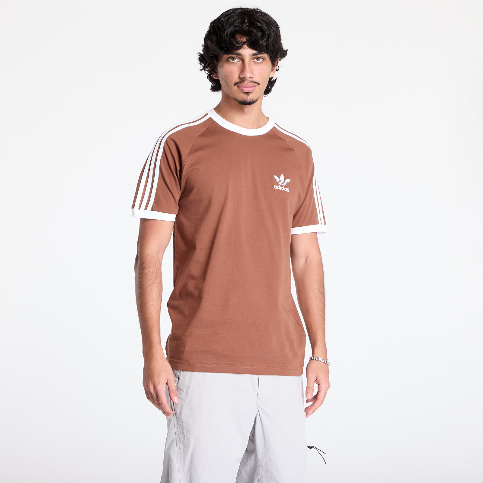 T-shirt adidas Adicolor Classics 3-Stripes T-Shirt Preloved Brown L