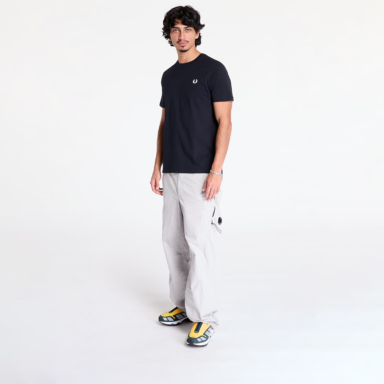 T-shirts FRED PERRY Crew Neck tee navy