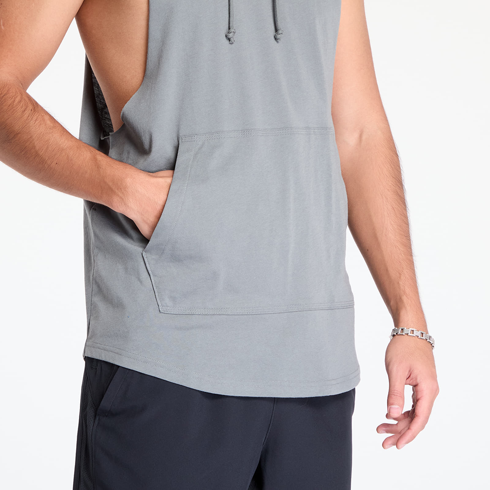 Men's tank tops Under Armour Project Rock SL HD Payoff Clay Green/ Team Orange