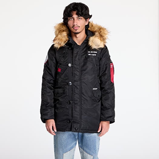 Kabát Alpha Industries N-3B Airborne Black