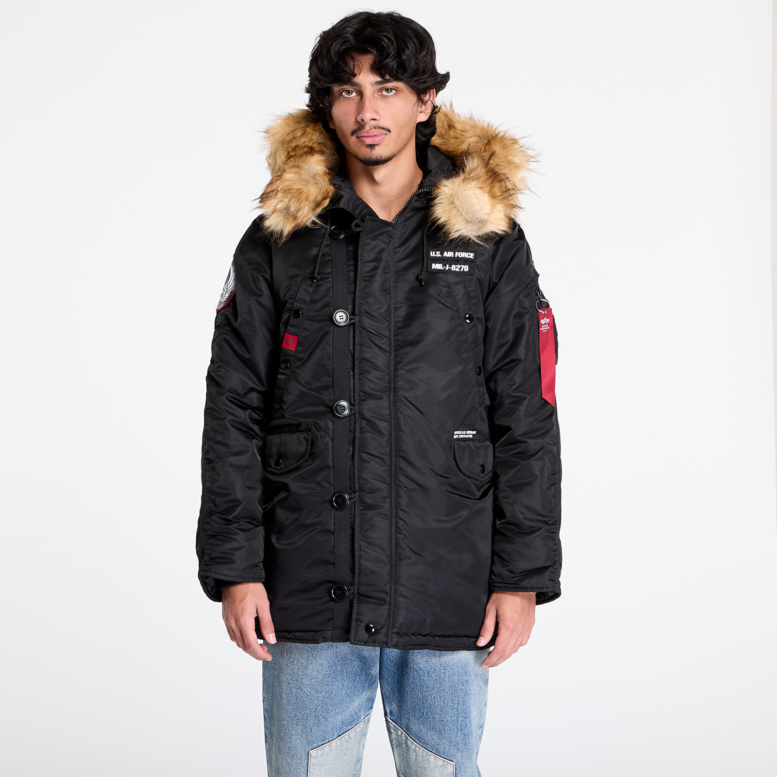 Men's jackets Alpha Industries N-3B Airborne Black