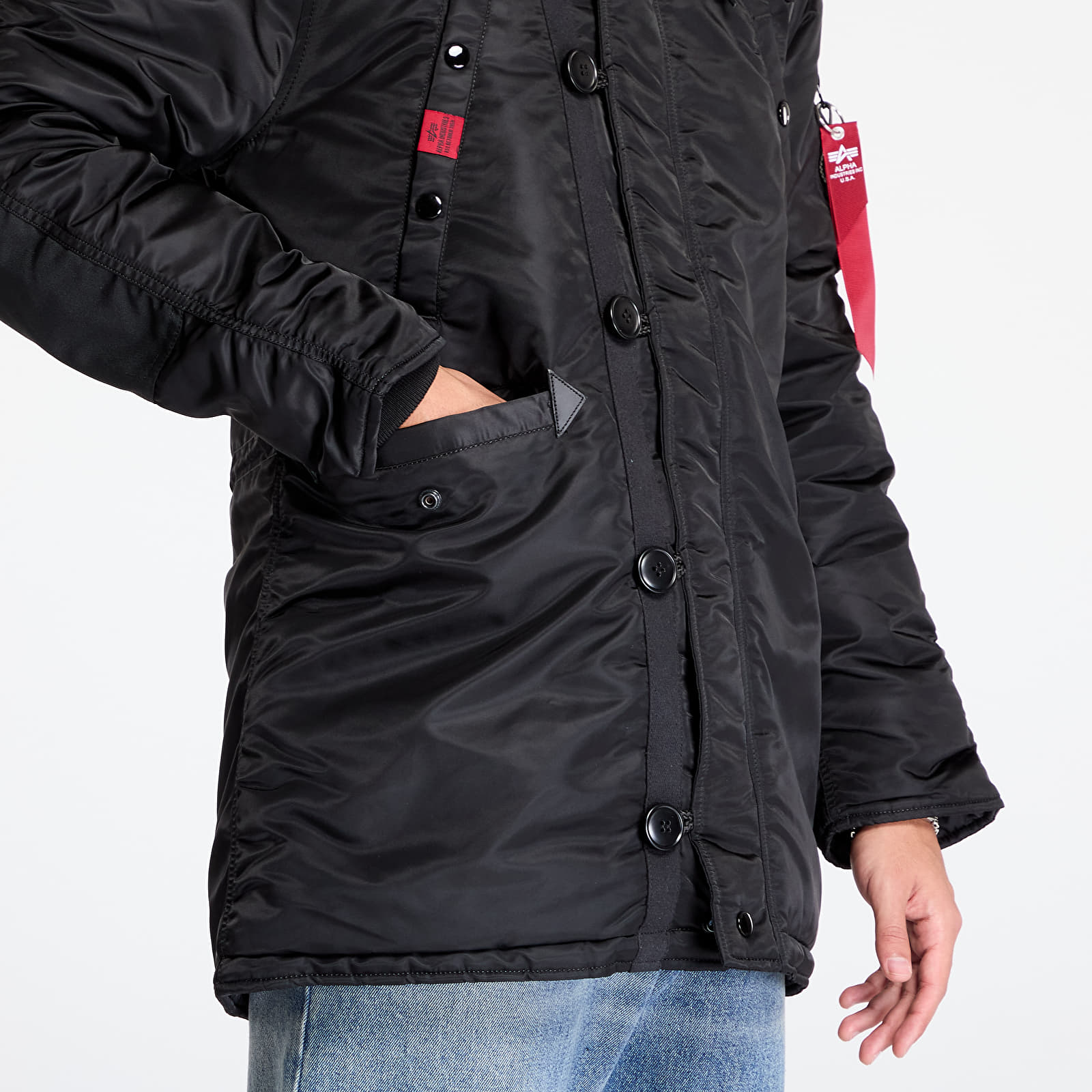Men's jackets Alpha Industries N-3B Airborne Black