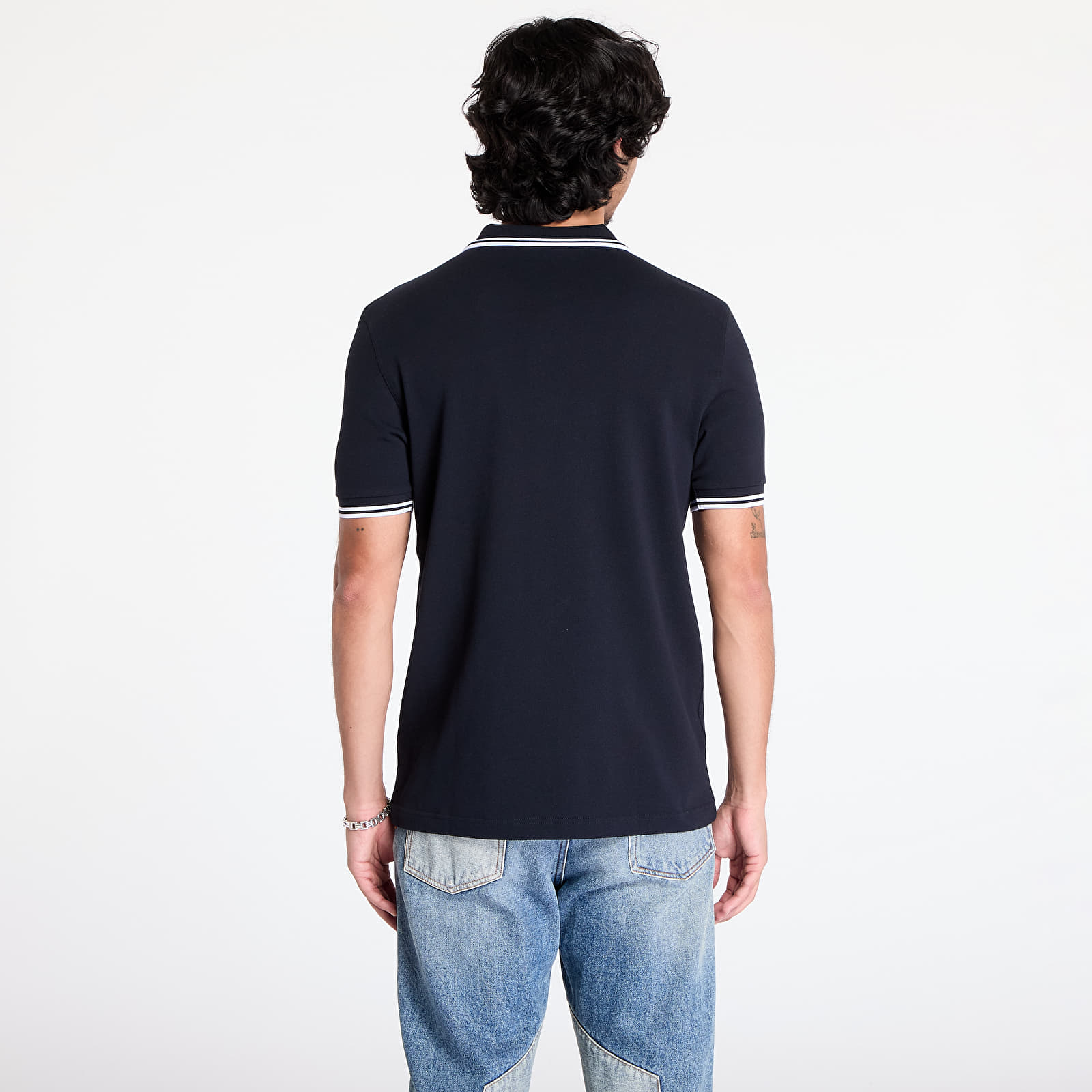 T-särgid FRED PERRY The Twin Tipped Fp Shirt Navy/ White