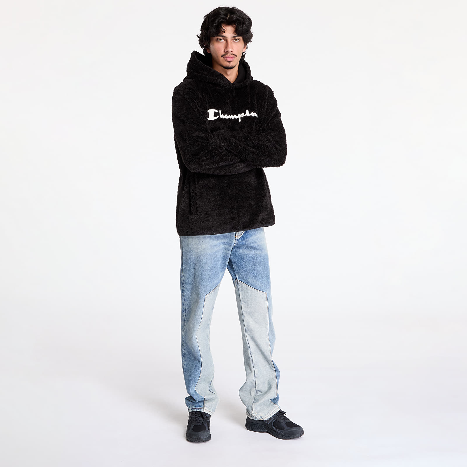 Dukserice Champion Hooded Top Black