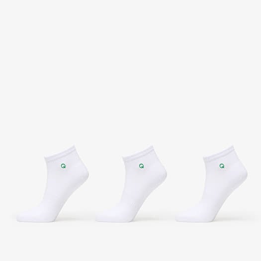 Queens Essential Ankle Socks 3-Pack White