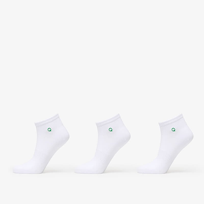 Queens Essential Ankle Socks 3-Pack White