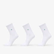 Queens Essential Short Crew Socks 3-Pack White