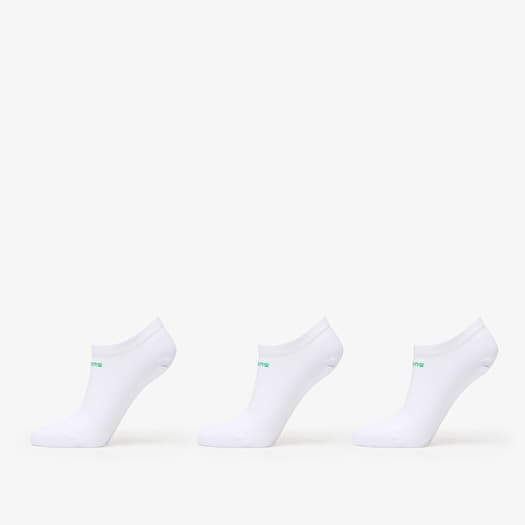 Queens Essential Invisible Socks 3-Pack White