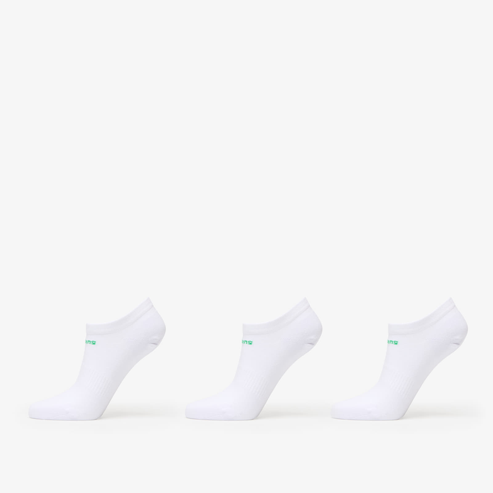 Sokid Queens Essential Invisible Socks 3-Pack White
