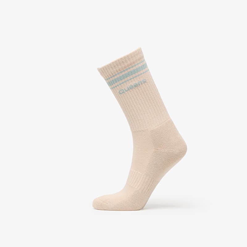 Ponožky Queens Essential Basic Crew Socks 1-Pack Oat