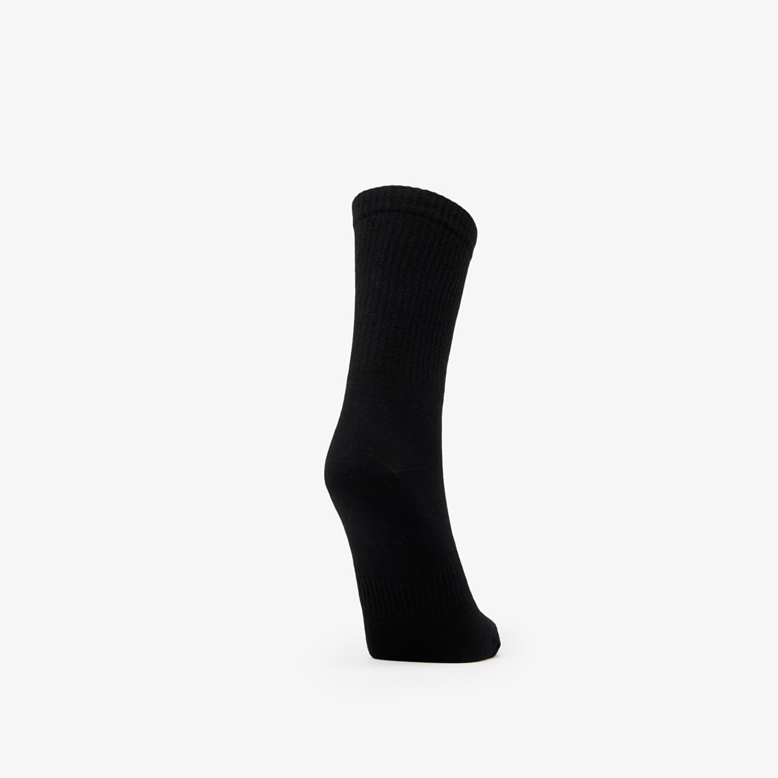 Queens Essential Short Crew Socks 3-Pack Black 39-42