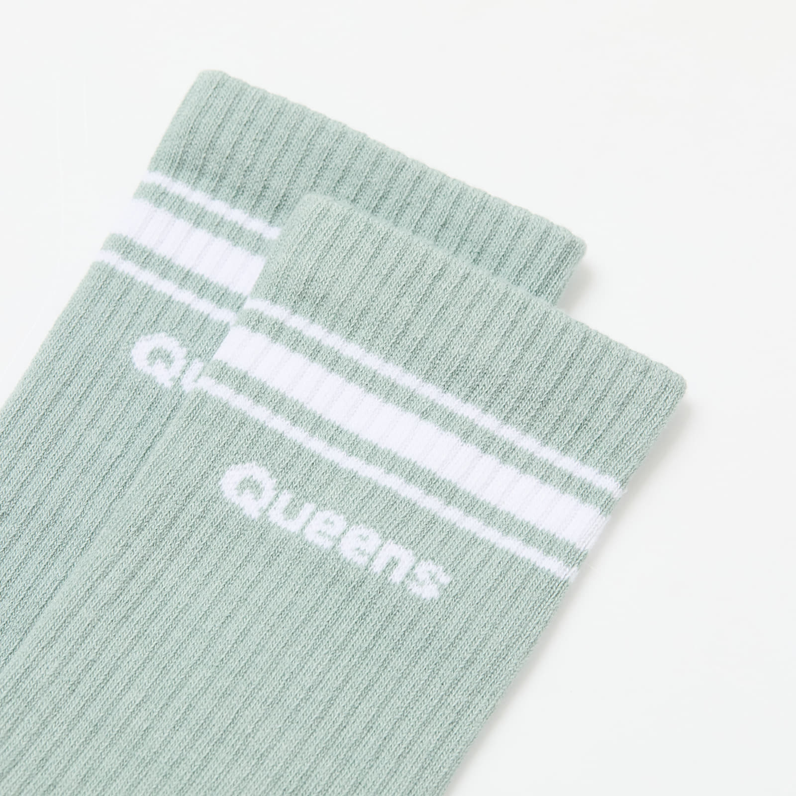 Nogavice  Queens Essential Basic Crew Socks 3-Pack Oat/ Sage/ Mauve